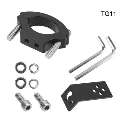 Universalaus tvirtinimo TG11/TG13 motociklo priekinių žibintų laikiklio vamzdžio šakės prožektorių laikiklio spaustukas, skirtas Cafer Racer Chopper ir kt.