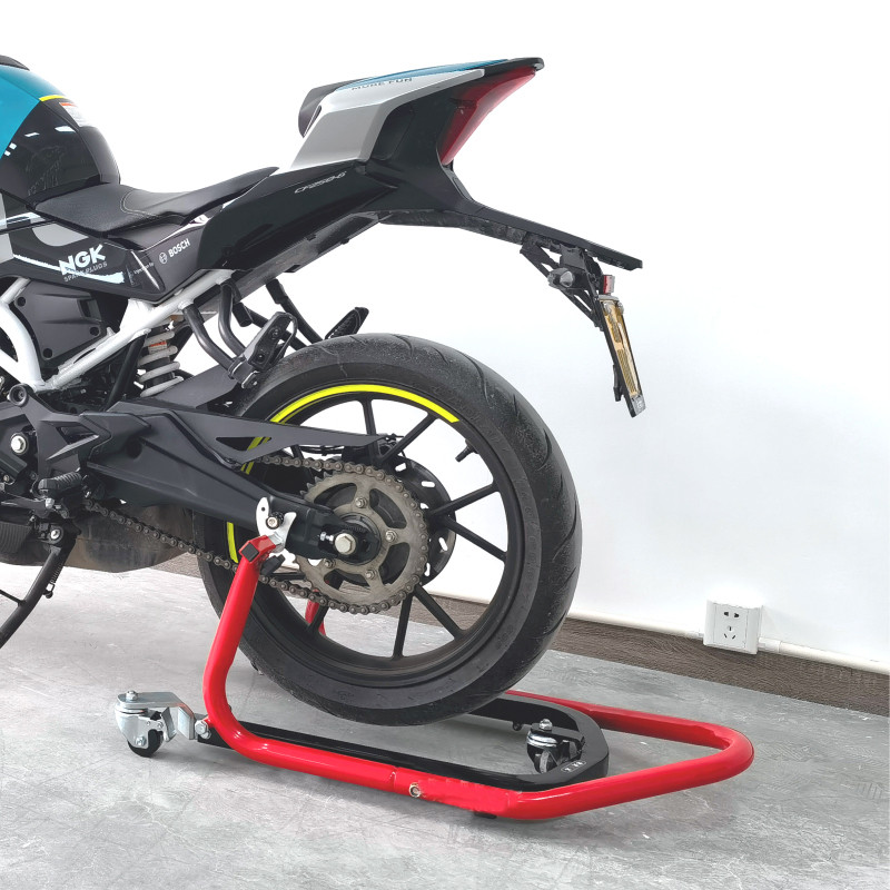 Cadru de ridicare a roții din spate a motocicletei Suport detașabil Instrument de reparare și întreținere a locomotivei de teren, HZYEYO T-045