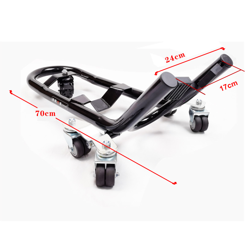 Cadru de ridicare a roții din spate a motocicletei Suport detașabil Instrument de reparare și întreținere a locomotivei de teren, HZYEYO T-045