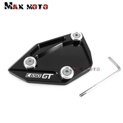 Pentru BMW C650GT Sport C600 2012 2013 2014 2015 Suport pentru motociclete Picior Suport lateral Extensie Pad Suport Placă Mărire