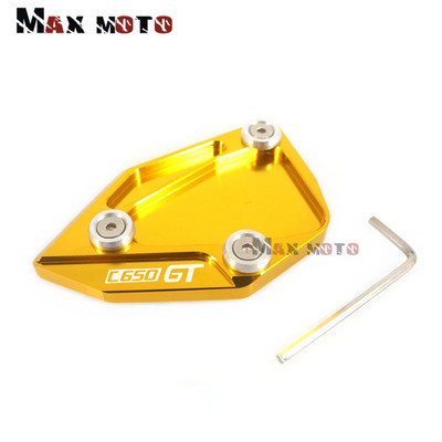 Pentru BMW C650GT Sport C600 2012 2013 2014 2015 Suport pentru motociclete Picior Suport lateral Extensie Pad Suport Placă Mărire