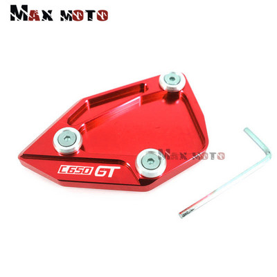 Pentru BMW C650GT Sport C600 2012 2013 2014 2015 Suport pentru motociclete Picior Suport lateral Extensie Pad Suport Placă Mărire