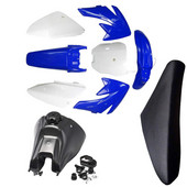 TDPRO Set de apărătoare din plastic șurub rezervor de combustibil pentru Honda CRF70 XR70 125cc 140cc Pit Bike Thumpstar
