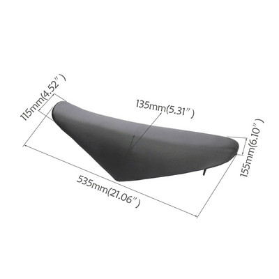 TDPRO Set de apărătoare din plastic șurub rezervor de combustibil pentru Honda CRF70 XR70 125cc 140cc Pit Bike Thumpstar