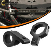 Motorkerékpárra szerelhető fényszórókonzol 4x4 Kiegészítők Off road autós Led Bar munkalámpa Ködlámpa rögzítő bilincstartó csőtartók
