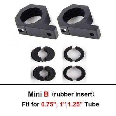 Motorkerékpárra szerelhető fényszórókonzol 4x4 Kiegészítők Off road autós Led Bar munkalámpa Ködlámpa rögzítő bilincstartó csőtartók