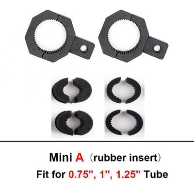 Motorkerékpárra szerelhető fényszórókonzol 4x4 Kiegészítők Off road autós Led Bar munkalámpa Ködlámpa rögzítő bilincstartó csőtartók