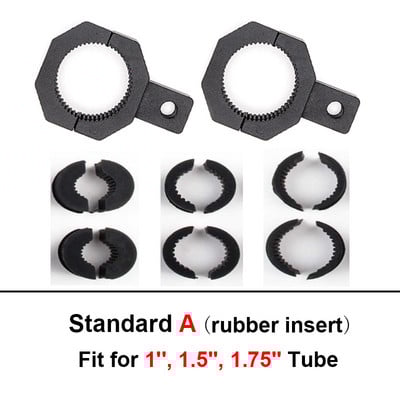 Motorkerékpárra szerelhető fényszórókonzol 4x4 Kiegészítők Off road autós Led Bar munkalámpa Ködlámpa rögzítő bilincstartó csőtartók