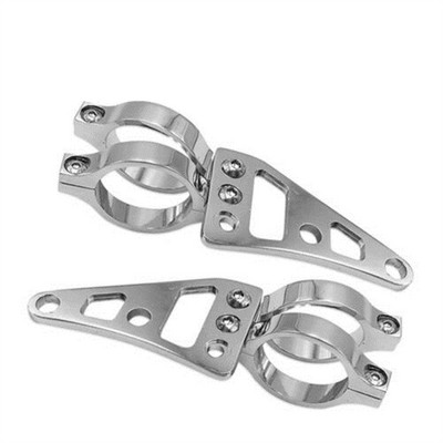 2 ks hliníkových zliatinových montážnych konzol pre motocyklové svetlomety 39 mm 41 mm, konzola pre svetlomety, svorky na smerovky
