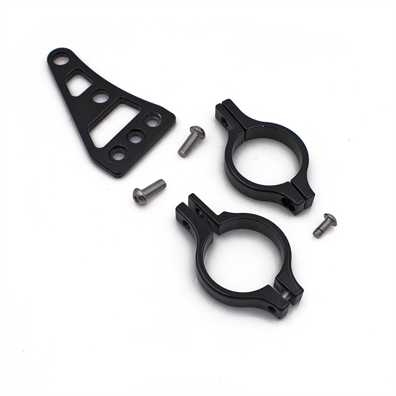 2 ks hliníkových zliatinových montážnych konzol pre motocyklové svetlomety 39 mm 41 mm, konzola pre svetlomety, svorky na smerovky