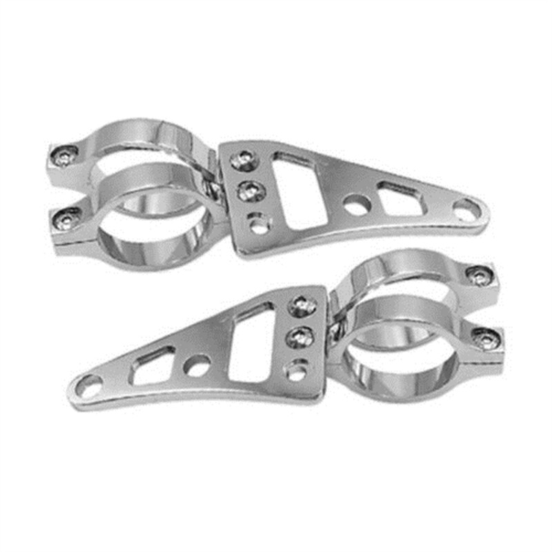 2 ks hliníkových zliatinových montážnych konzol pre motocyklové svetlomety 39 mm 41 mm, konzola pre svetlomety, svorky na smerovky