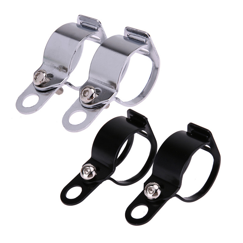 30-45 mm-es motorkerékpár irányjelzők áthelyező villa bilincsek konzol 2 db/készlet Rögzített lámpatartó lámpatartó