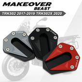 Sobib mudelile Benelli TRK502 TRK 502 2017-2018 TRK502X 2020 Mootorratta jalakargu pikenduspadja plaadi külgtoe suurendaja alumiinium