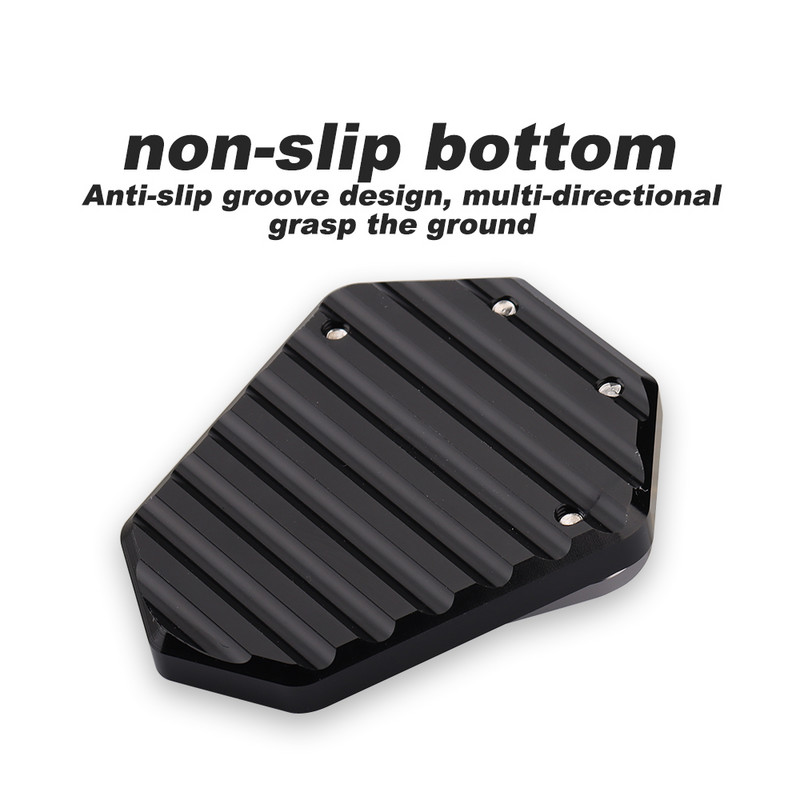 Sobib mudelile Benelli TRK502 TRK 502 2017-2018 TRK502X 2020 Mootorratta jalakargu pikenduspadja plaadi külgtoe suurendaja alumiinium