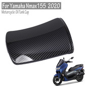 Pre Yamaha Nmax155 Nmax 155 125 NMAX125 2020 2021 Kryt uzáveru nádrže na palivo, benzín, olej, uhlíkové vlákno, motocykel, skúter