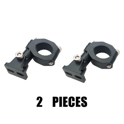 Motorkerékpár fényszóró reflektor tartókeret Motoros fényszóró lámpatartó tartó Állítható 19 mm-26 mm lökhárító rögzítő bilincs