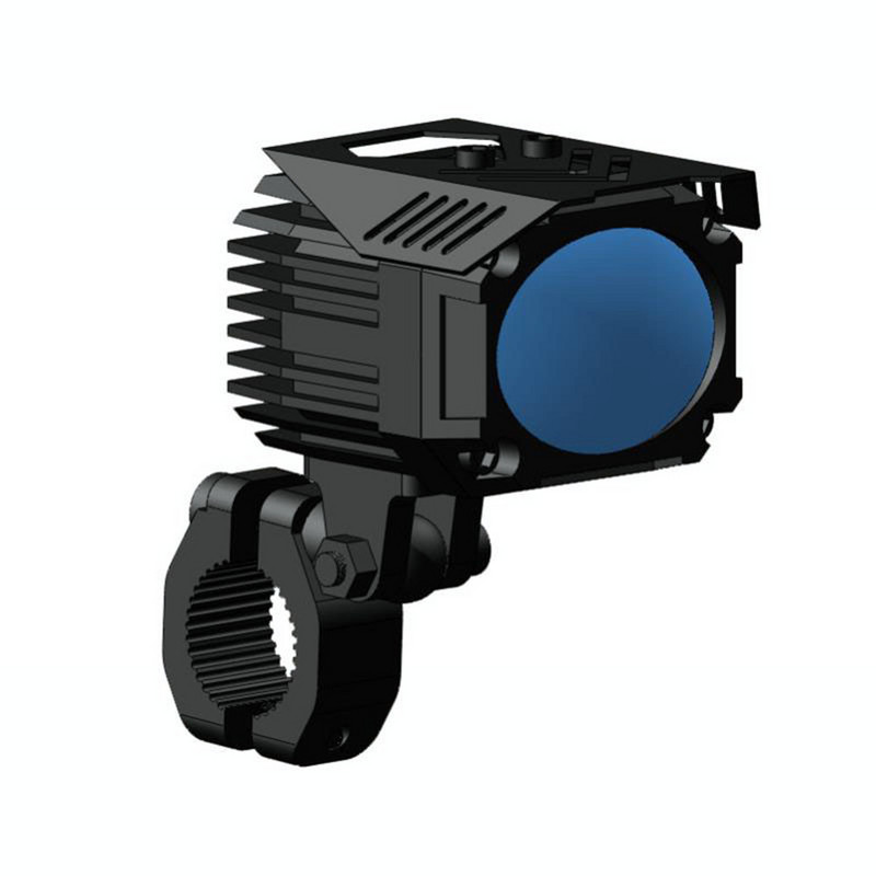 Motorkerékpár fényszóró reflektor tartókeret Motoros fényszóró lámpatartó tartó Állítható 19 mm-26 mm lökhárító rögzítő bilincs