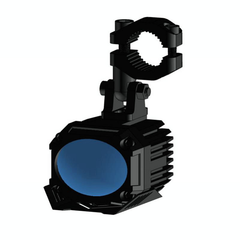 Motorkerékpár fényszóró reflektor tartókeret Motoros fényszóró lámpatartó tartó Állítható 19 mm-26 mm lökhárító rögzítő bilincs