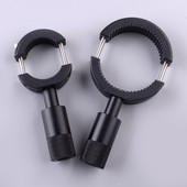 Aliuminio lydinio universalus motociklo šakės žibinto spaustukas taškinio rūko vairavimo žibinto tvirtinimo laikiklis priekinių žibintų laikiklis mažas / didelis juodas