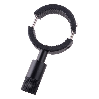 Aliuminio lydinio universalus motociklo šakės žibinto spaustukas taškinio rūko vairavimo žibinto tvirtinimo laikiklis priekinių žibintų laikiklis mažas / didelis juodas