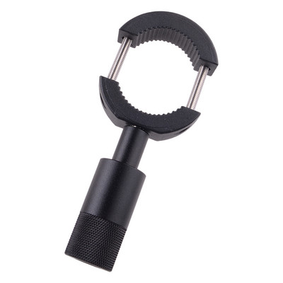 Aliuminio lydinio universalus motociklo šakės žibinto spaustukas taškinio rūko vairavimo žibinto tvirtinimo laikiklis priekinių žibintų laikiklis mažas / didelis juodas