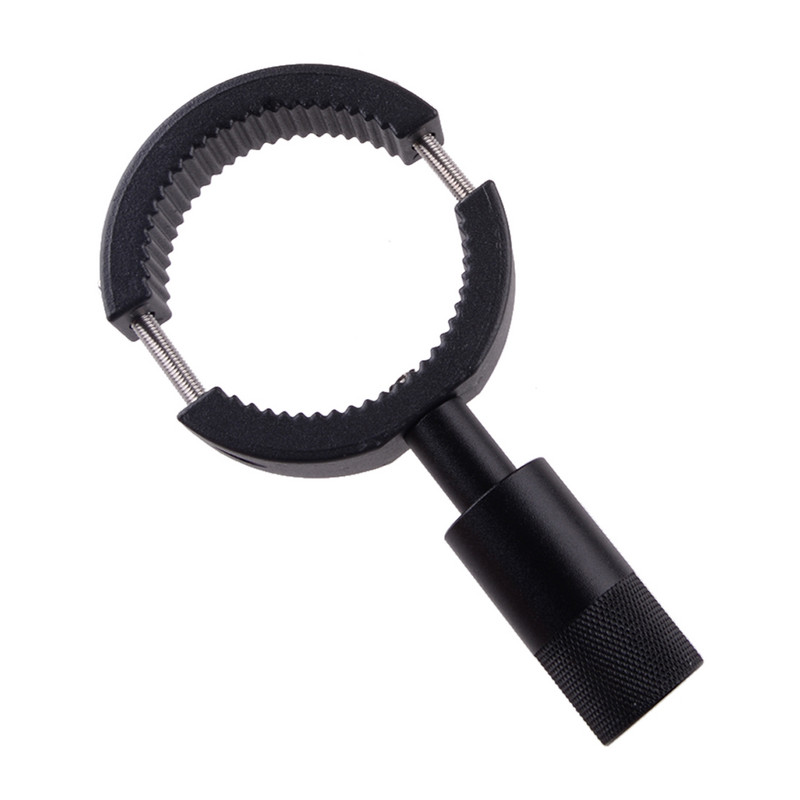 Aliuminio lydinio universalus motociklo šakės žibinto spaustukas taškinio rūko vairavimo žibinto tvirtinimo laikiklis priekinių žibintų laikiklis mažas / didelis juodas