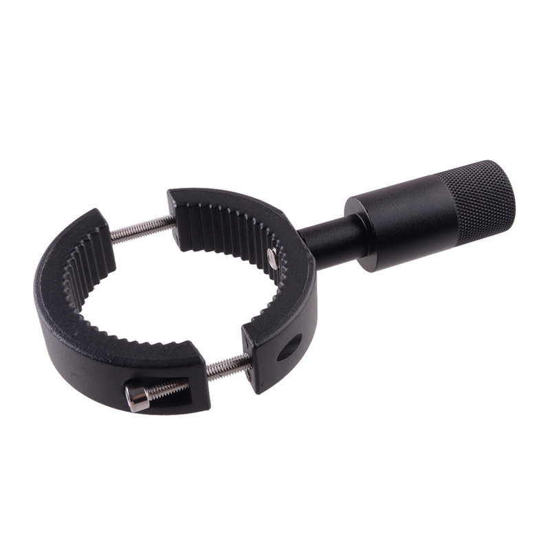 Aliuminio lydinio universalus motociklo šakės žibinto spaustukas taškinio rūko vairavimo žibinto tvirtinimo laikiklis priekinių žibintų laikiklis mažas / didelis juodas