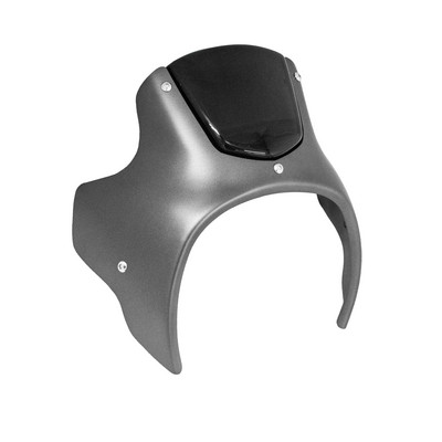 Testreszabva a VOGE 300AC GPX MAD300 motorkerékpárhoz, kerek ABS műanyag szélvédőre, fényszóró védőburkolata