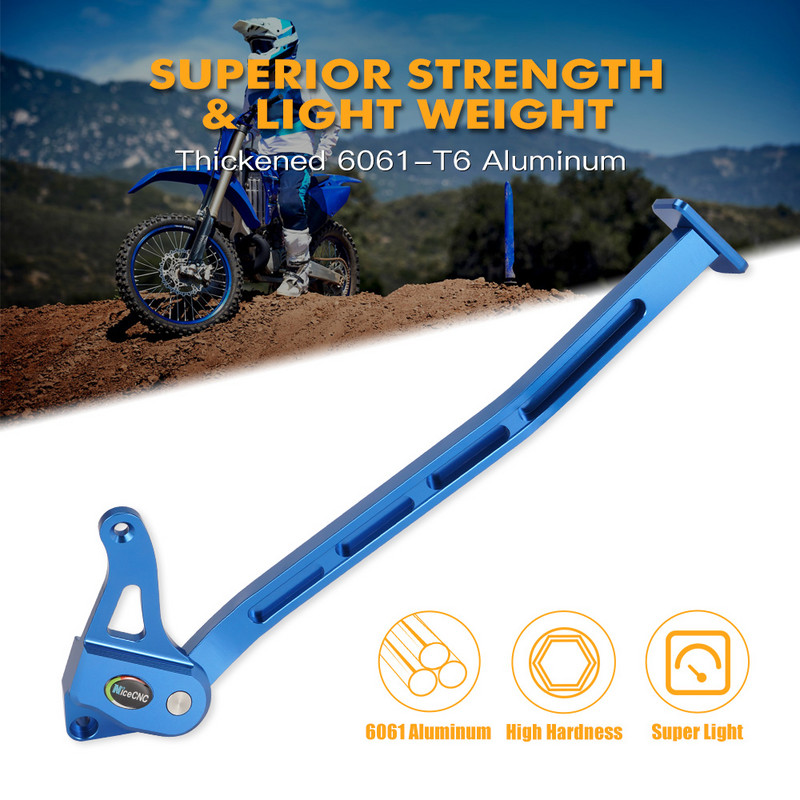 NiceCNC oldalsó támasztó támasz YAMAHA YZ250 2005-2021 YZ125 2005-2022 motorkerékpár parkoló oldalsó támasztékhoz alumínium