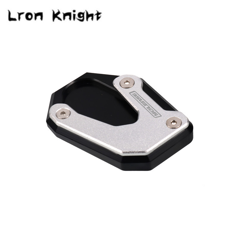 Skirta SUZUKI GSR750 GSR 750 GSX-S1000S GSX-S1000F GSXS 1000 S/F CNC atraminio stovo kojos šoninio stovo prailginimo pagalvėlės atraminės plokštės padidinimas