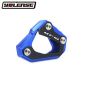 A YAMAHA MT-10 MT10 FZ-10 MT FZ 10 2016 2017 2018 motorkerékpár lábtartó láb oldalsó hosszabbító betét tartólemezhez nagyító állványhoz