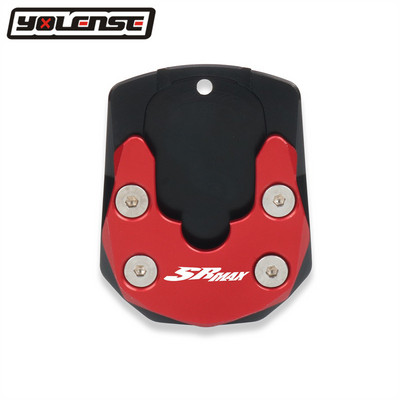 Motociklo CNC atraminio stovo pėdos šoninio prailginimo pagalvėlės atraminės plokštės padidinimo stovas, skirtas Aprilia SRMAX 250 300 SRMAX250 SRMAX300