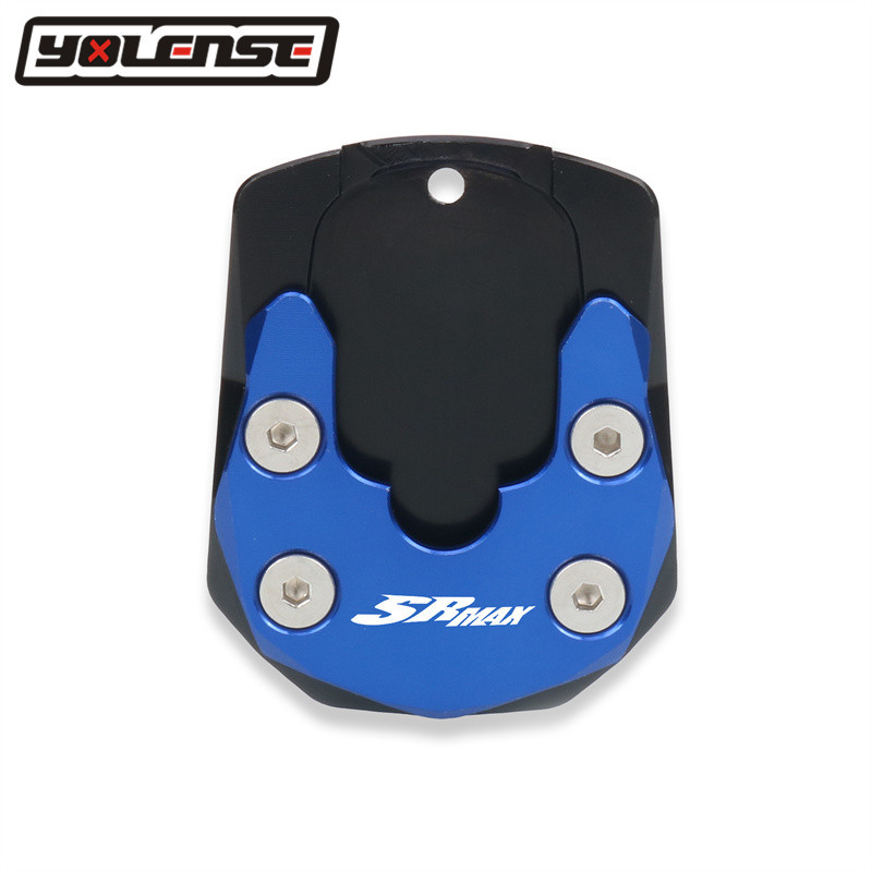 Motociklo CNC atraminio stovo pėdos šoninio prailginimo pagalvėlės atraminės plokštės padidinimo stovas, skirtas Aprilia SRMAX 250 300 SRMAX250 SRMAX300