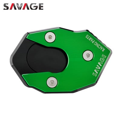 Predlžovacia doska bočného stojana pre KAWASAKI Z900 Z800 Z650 Z300 Z250 Z1000/R ER6N ER6F Motocyklový CNC stojan, zväčšovacie podložky na nohy