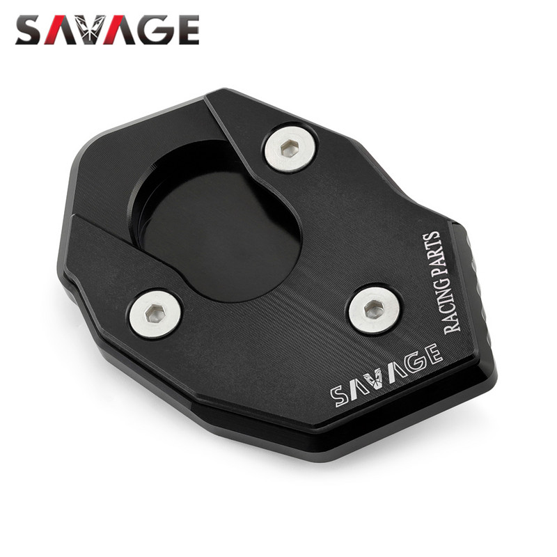 Predlžovacia doska bočného stojana pre KAWASAKI Z900 Z800 Z650 Z300 Z250 Z1000/R ER6N ER6F Motocyklový CNC stojan, zväčšovacie podložky na nohy