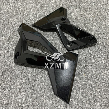 Γυαλιστερό μαύρο πλαϊνό κάλυμμα καλοριφέρ για KAWASAKI Z400 Z 400 2017-2020