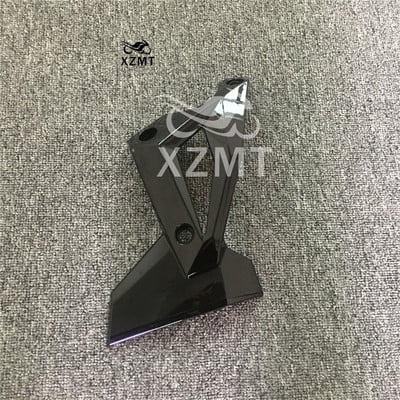 Fényes fekete oldalkeret hűtővédő burkolat KAWASAKI Z400 Z 400 2017-2020