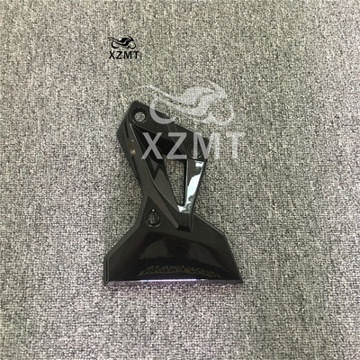 Fényes fekete oldalkeret hűtővédő burkolat KAWASAKI Z400 Z 400 2017-2020