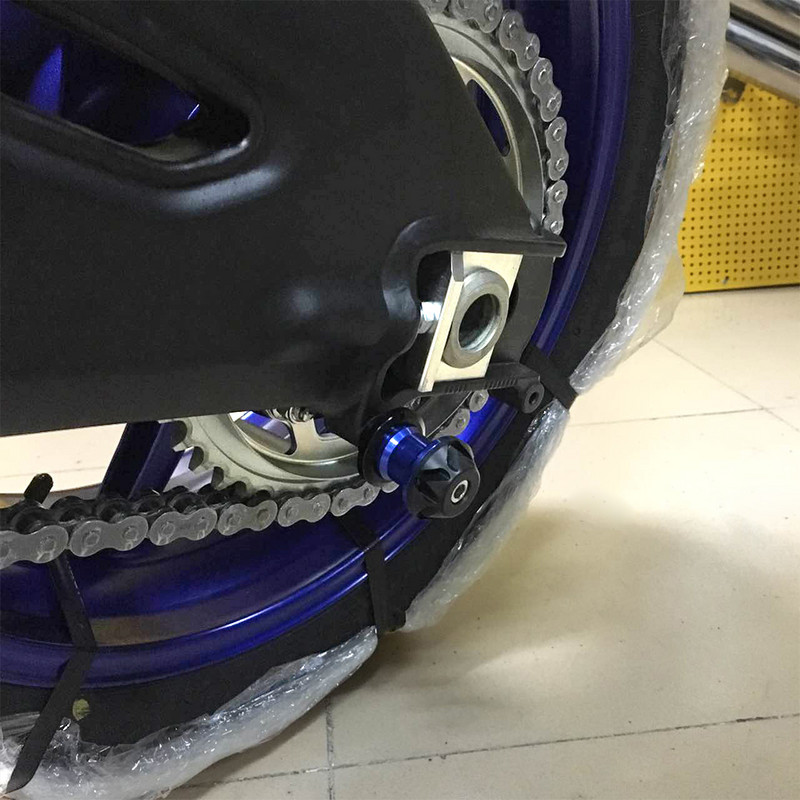 Pöördhoova pooli liugur YAMAHA YZF R1/S/M R6 R25 R3 MT25 MT03 FZ1 FZ6 N/S/R mootorratta tarvikud CNC aluse kruvid 6mm