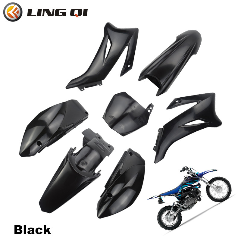 TTR110 műanyag fedőtest készlet Yamaha TTR110 TTR 110 2008 2009 2010 2011 2012 2013 2014 2015 és 110-200 CC Dirt Bike számára