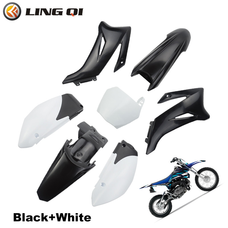 TTR110 műanyag fedőtest készlet Yamaha TTR110 TTR 110 2008 2009 2010 2011 2012 2013 2014 2015 és 110-200 CC Dirt Bike számára
