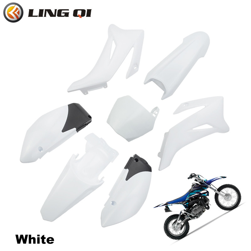 TTR110 műanyag fedőtest készlet Yamaha TTR110 TTR 110 2008 2009 2010 2011 2012 2013 2014 2015 és 110-200 CC Dirt Bike számára