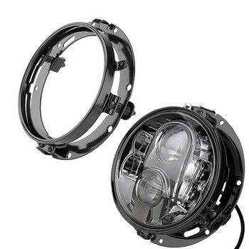 1PC/2PCS Монтажна скоба за 7-инчов пръстен за LED фарове за 7-инчов държач за лампа за монтиране на фарове за мотоциклети Jeep Wrangler JK TJ