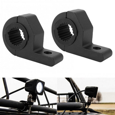 1 pár 1,25 palca 30 mm hliníková zliatina auto terénne motocykel reflektor hmlové svetlo držiaky držiak lampy svorka stojan podpora