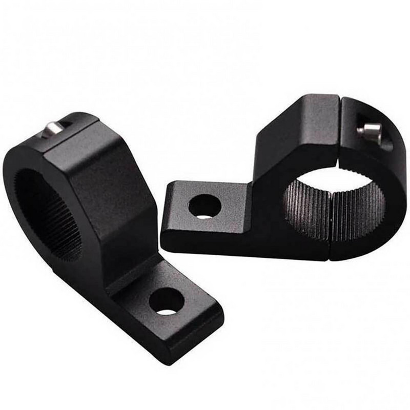 1 pár 1,25 palca 30 mm hliníková zliatina auto terénne motocykel reflektor hmlové svetlo držiaky držiak lampy svorka stojan podpora