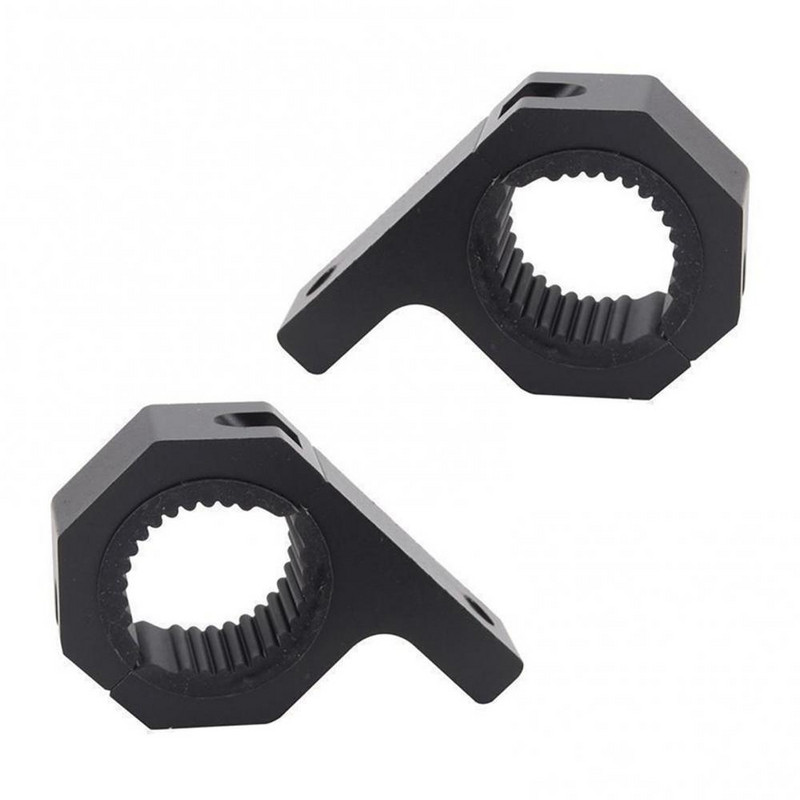 1 pár 1,25 palca 30 mm hliníková zliatina auto terénne motocykel reflektor hmlové svetlo držiaky držiak lampy svorka stojan podpora