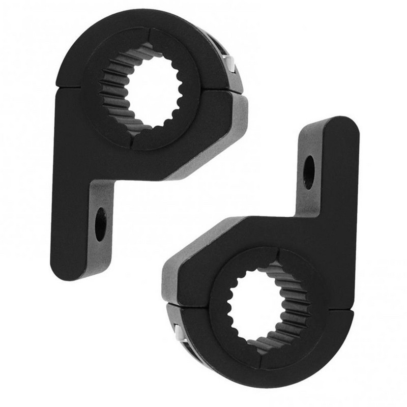 1 pár 1,25 palca 30 mm hliníková zliatina auto terénne motocykel reflektor hmlové svetlo držiaky držiak lampy svorka stojan podpora