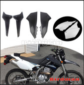 Pre Kawasaki KLX250 D Tracker 250, bočný kryt palivovej nádrže, kryt chladiča, ochranný kryt kapotáže, plastový zadný štítok s evidenčným číslom, panel karosérie.