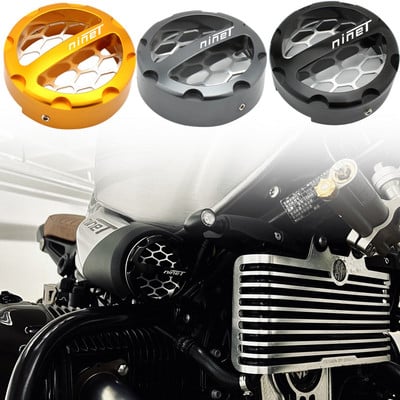 За BMW R Nine T R9T 2013-2023 2016 2017 2018 Капак за всмукване на въздух CNC Филтър за всмукване на въздух Черно злато RNineT Аксесоари за мотоциклети
