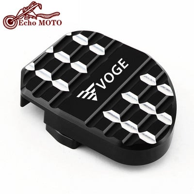 Nový vysoko kvalitný CNC stojan pre Loncin VOGE 500R 650DS 500DS 300R 300RR 300AC motocykel, bočný stojan, zväčšovacia podložka.